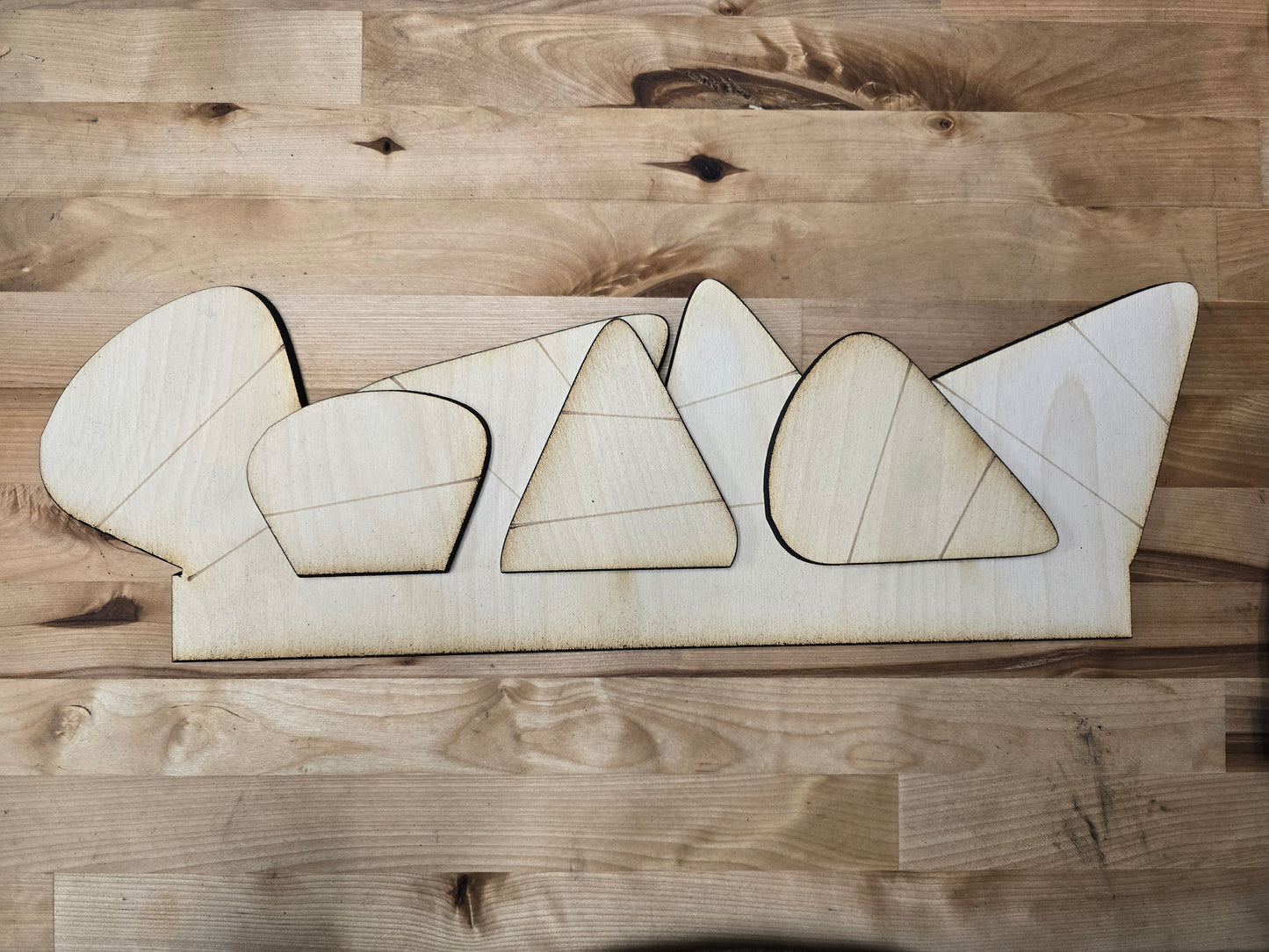 Candy Corn Insert (for Scalloped Interchangeable Sign)