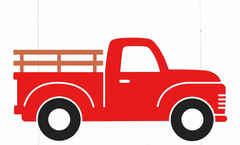 Vintage Truck Wall Sign