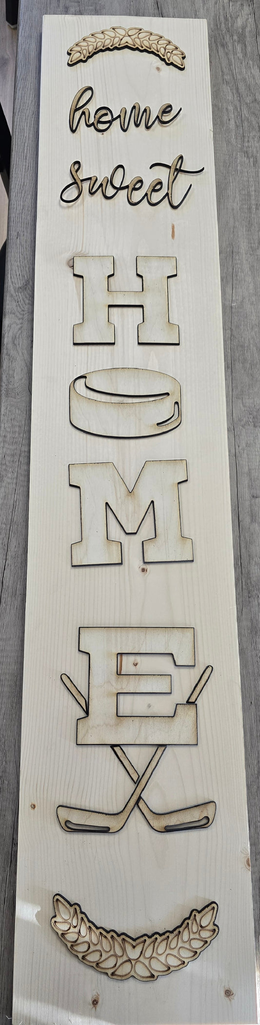 Hockey Porch 4 FT Leaner