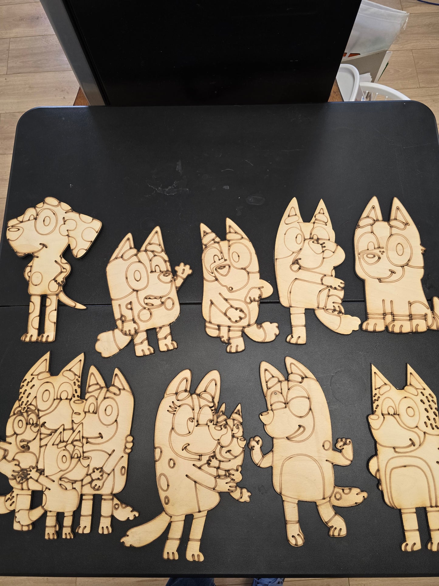 11 inch tall Bluey Character Bundle kit