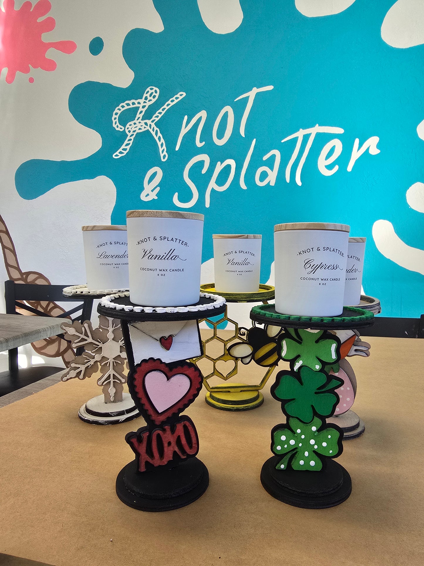 Seasonal Candle Holders