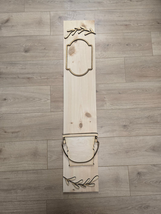 Interchangeable Porch Leaner (Base + 1 Insert)