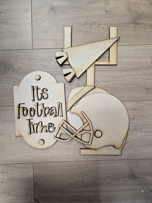 It’s Football Time Sign