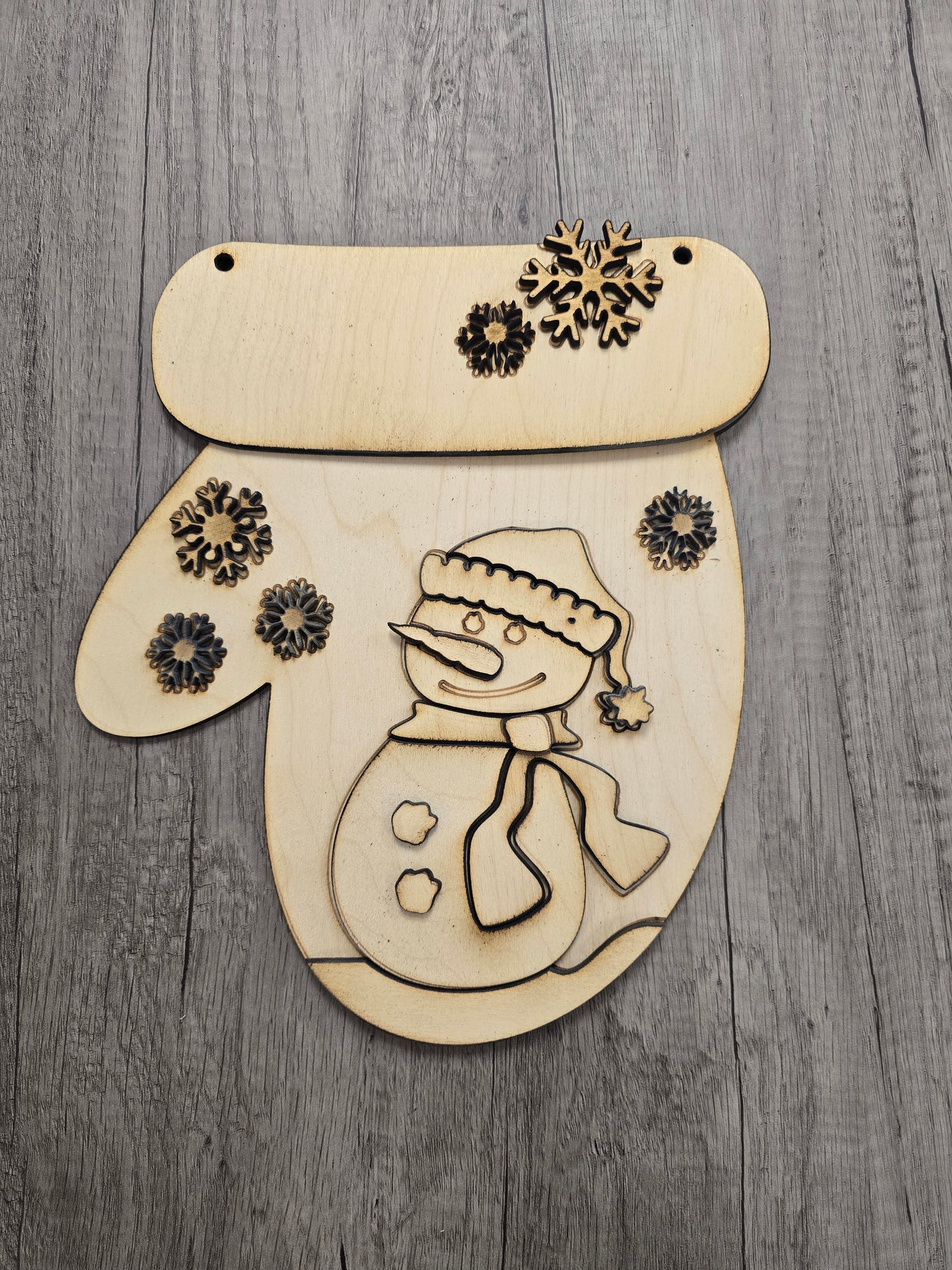 Snowman Paint-Your-Own Wood Projects